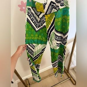 Trina Turk Pants - slim to small flare at bottom